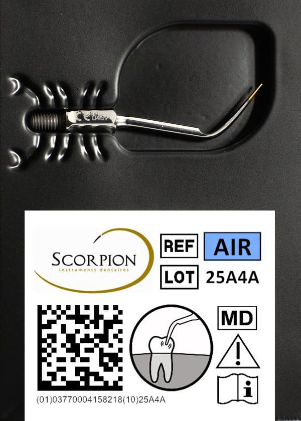 Packaging Insert AIR Scorpion
