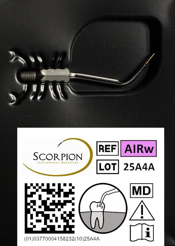 Packaging Insert AIRw Scorpion